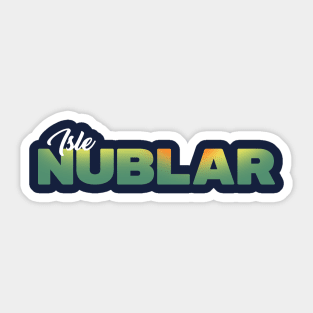 Isle Nublar Sticker